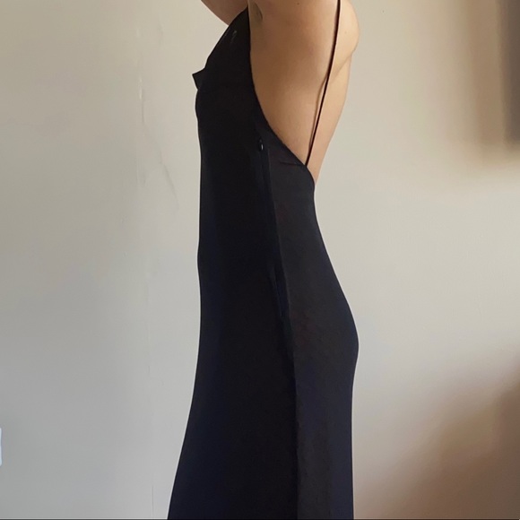 Miaou Thais Monogrammed Semi-Sheer Slip Dress - Picture 3 of 4